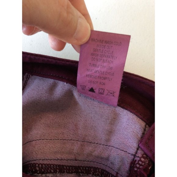 Level 99 Coated Red Jeans - 28 - Picture 11 of 11